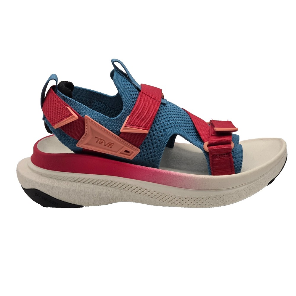 Teva Aventrail Women 8 Larkspur Scarlet Trail Running Sandals 1156131-LPR Shoes